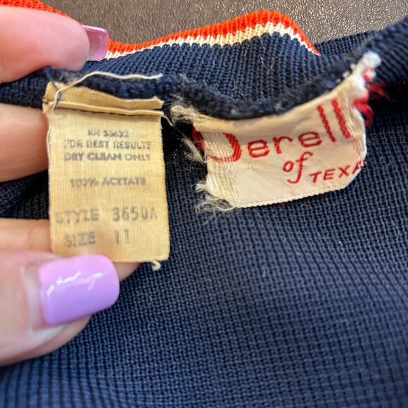 Vintage 1970s Jerell of Texas Short sleeve open cardigan - Picture 5 of 7